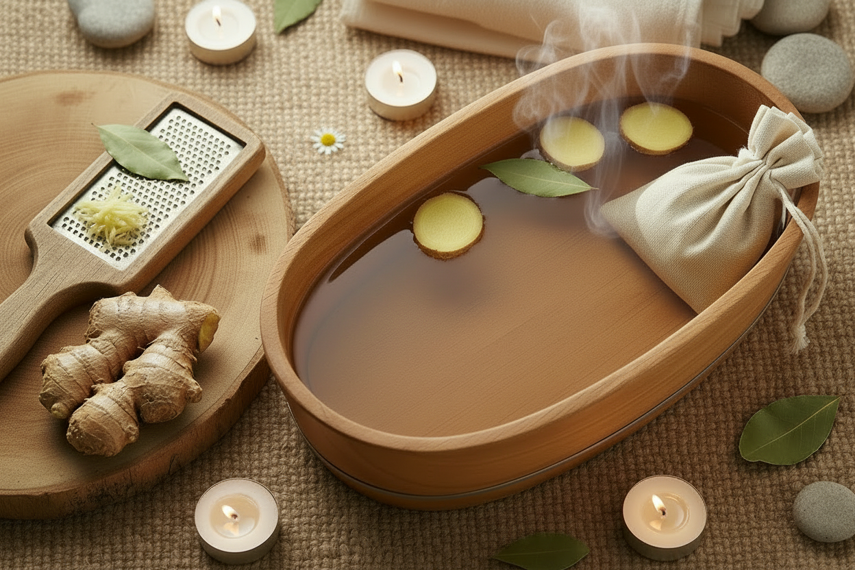 Why We're Obsessed With Fresh Ginger in the Bath (And You Should Be Too)